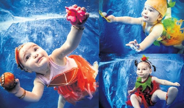 Infant Swimmers Conquer The World of Water Before Standing Up On Their Feet